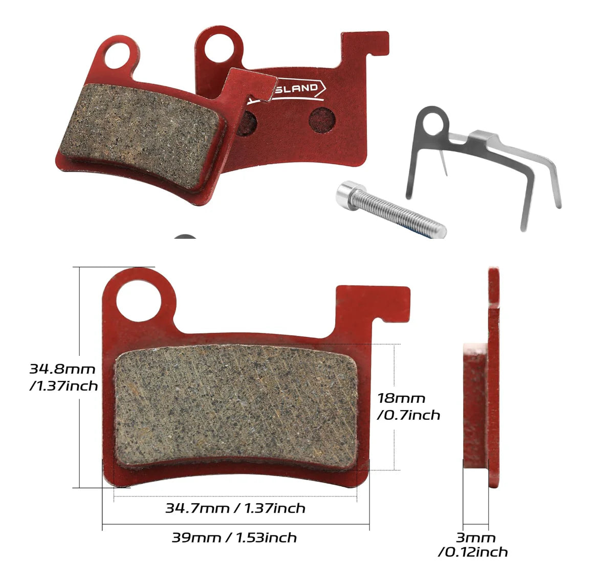Brake Pads (2 pcs)